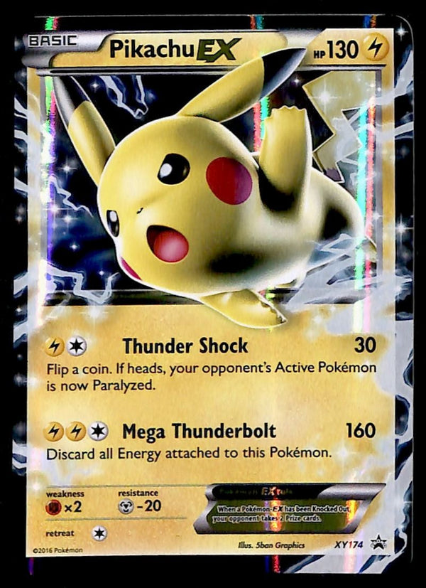 Pikachu ex Black Star Promo XY174, EX Pokemon Card