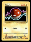 Voltorb Base Set 1999 Unlimited Print LP, 67/102 Pokemon Card.