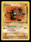 Geodude Fossil LP, 47/62 Pokemon Card