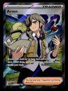 Arven Full Art Trainer Ultra Rare Scarlet & Violet Bae 235/198, NM Pokemon Card