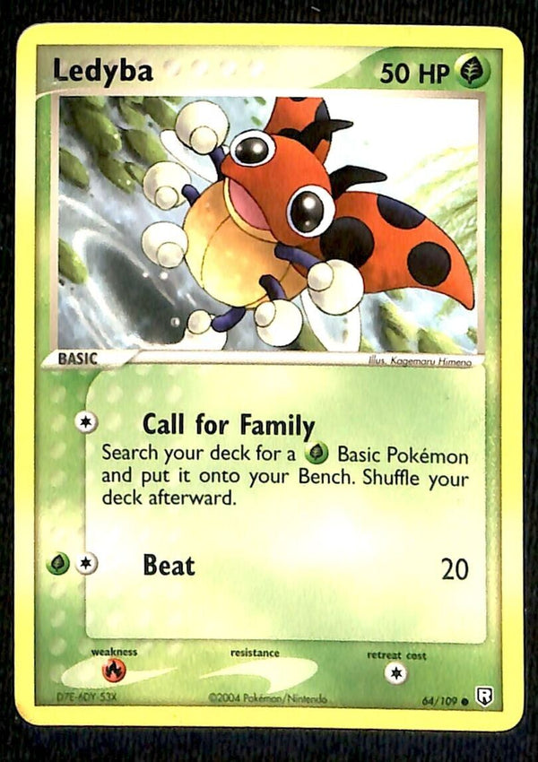 Ledyba Team Rocket Returns NM, 64/109 Pokemon Card