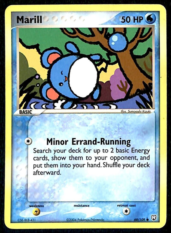 Marill Team Rocket Returns EX, 68/109 Pokemon Card