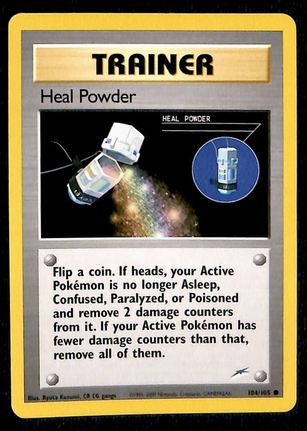 Heal Powder Neo Destiny Unlimited 104/105, LP Pokemon Card