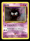 Gastly Base Set 1999 Unlimited Print NM, 50/102 Pokemon Card.