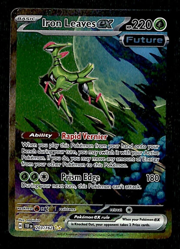 Iron Leaves EX Special Illustration Rare Temporal Forces 203/162 NM Po