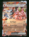 Magcargo ex Ultra Rare Twilight Masquerade 029/167, NM Pokemon Card