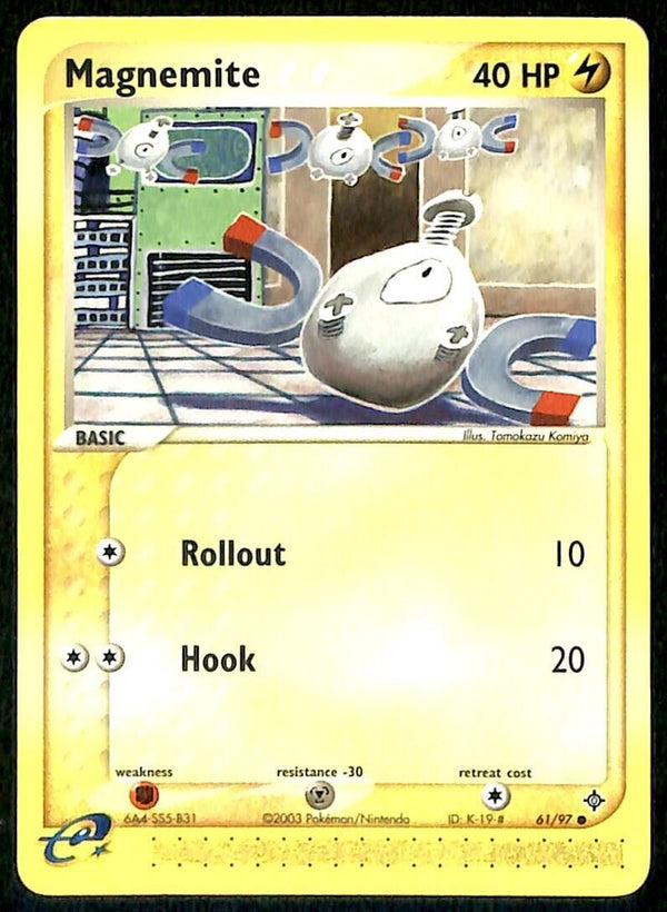 Magnemite EX Dragon NM, 61/97 Pokemon Card