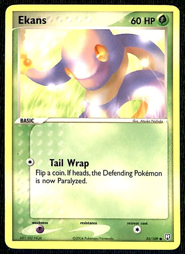 Ekans Team Rocket Returns NM, 55/109 Pokemon Card