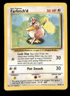 Farfetch'd Base Set 1999 Unlimited Print LP, 27/102 Pokemon Card.