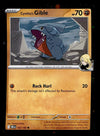 Cynithia's Gible Cosmos Holo Destined Rivals 102/182, NM Pokemon Card