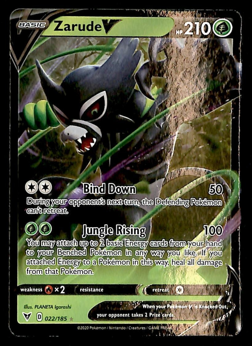 zarude pokemon card price Zarude 11/191