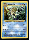 Omastar Fossil LP, 40/62 Pokemon Card