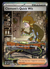 Clemont's Quick Fix SIR Surging Sparks 243/191, NM Pokemon Card