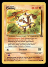 Mankey Jungle NM, 55/64 Pokemon Card