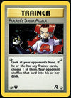 Rockets Sneak Attack Holo 1st Edition Team Rocket 16/82, LP Pokemon Card.