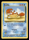 Krabby Fossil LP, 51/62 Pokemon Card