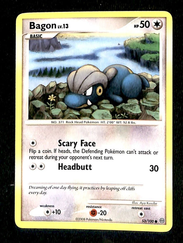 Bagon Stormfront NM, 53/100 Pokemon Card