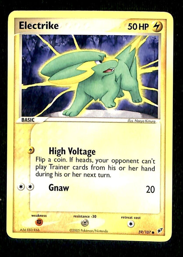 Electrike EX Deoxy NM, 59/107 Pokemon Card