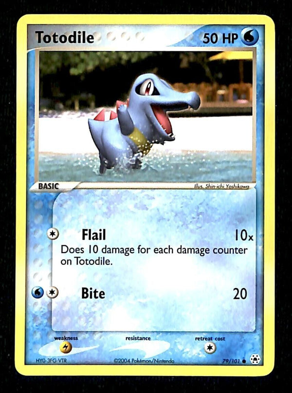 Totodile Hidden Legends NM, 79/101 Pokemon Card