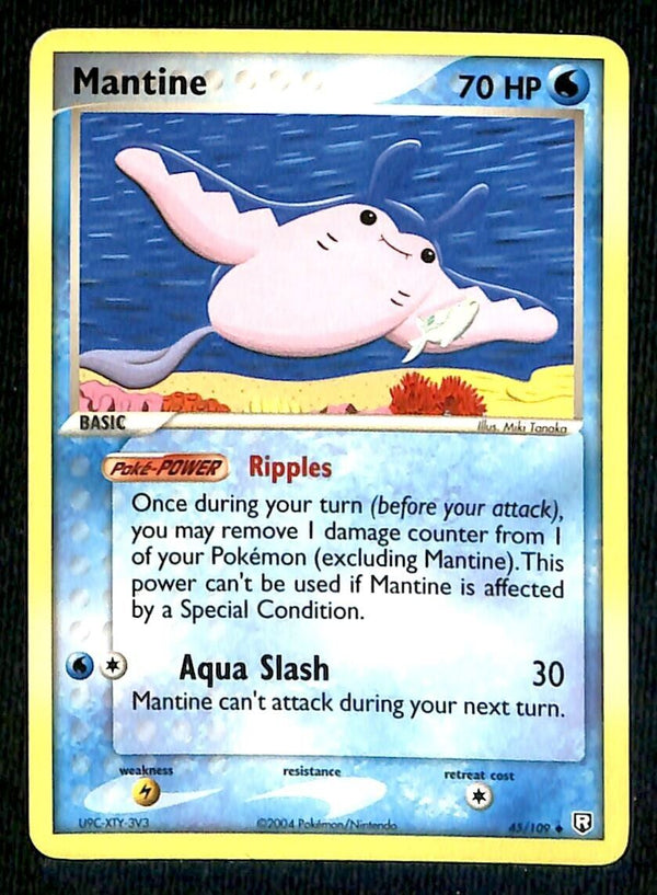 Mantine Team Rocket Returns NM, 45/109 Pokemon Card