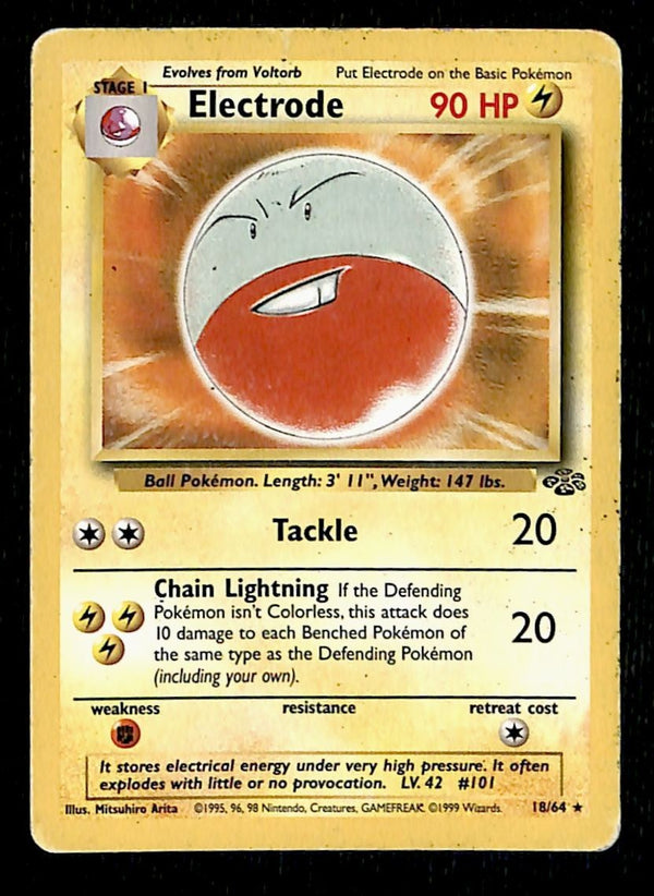 Electrode Jungle MP, 18/64 Pokemon Card