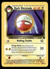 Dark Electrode Team Rocket 34/82, NM Pokemon Card