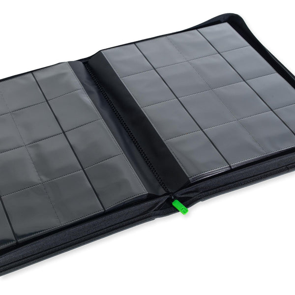 Vault X EXO-Tec Zip Black 16 Pocket Binder
