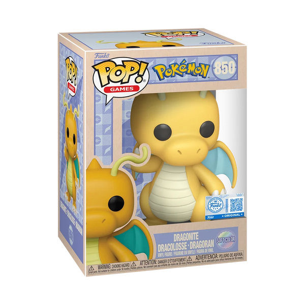 Funko Pop - Dragonite Limited Edition Soft Colour #850