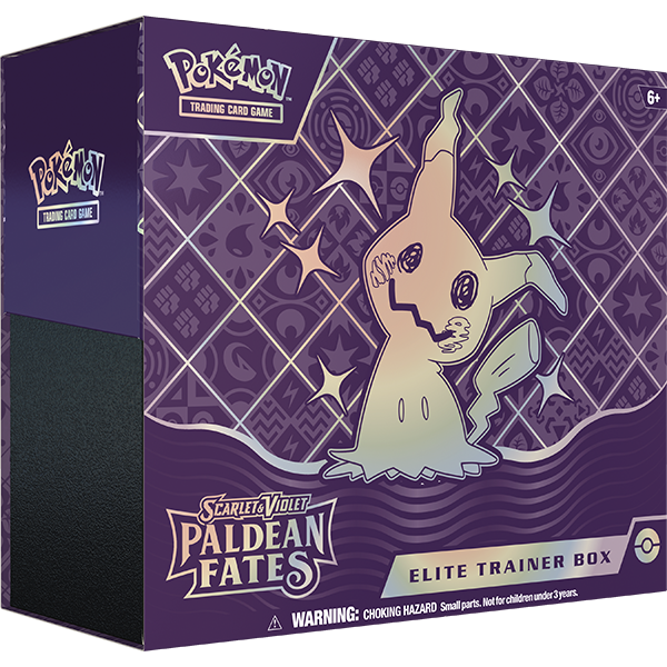 Paldean Fates POKEMON CENTER Elite Trainer Box