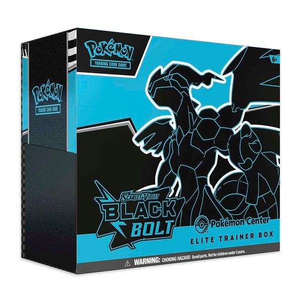 Black Bolt Elite Trainer Box Pokemon Center