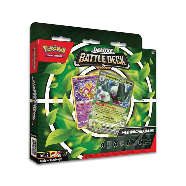 Meowscarada And Quaxly Deluxe Battle Deck