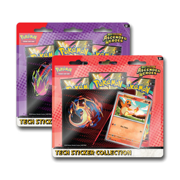 Mega Evolution Ascended Heroes Tech Sticker Collection