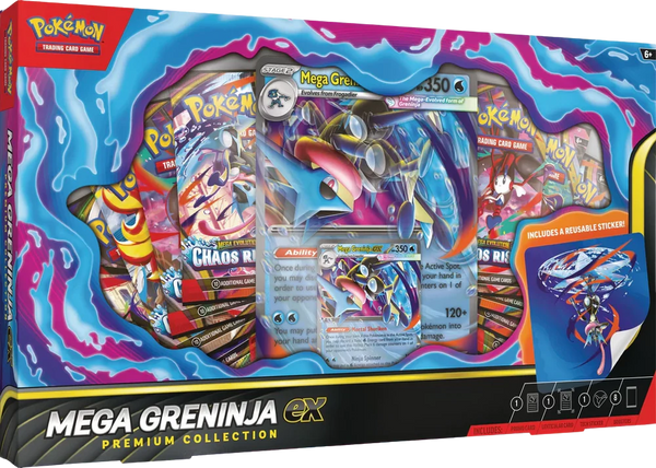 Mega Greninja EX Box