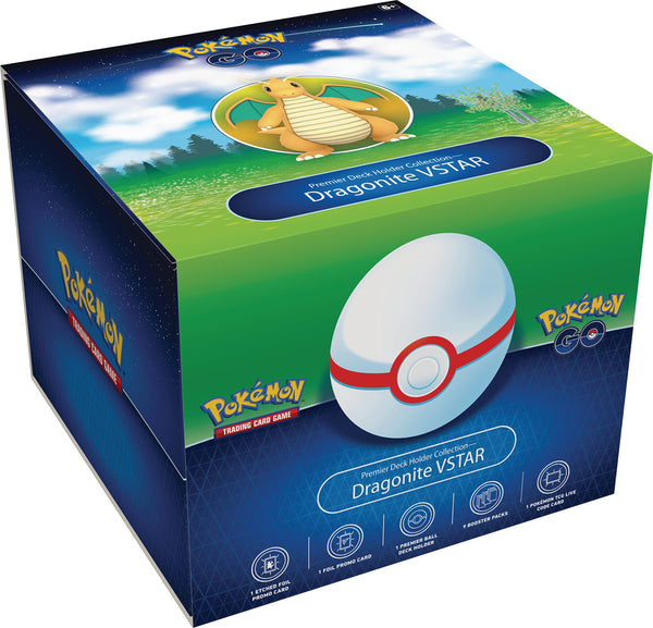 Pokemon GO Premiere Deck Holder Collection Dragonite VSTAR