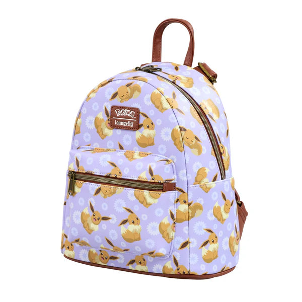 Loungefly Pokemon Eevee AOP Backpack