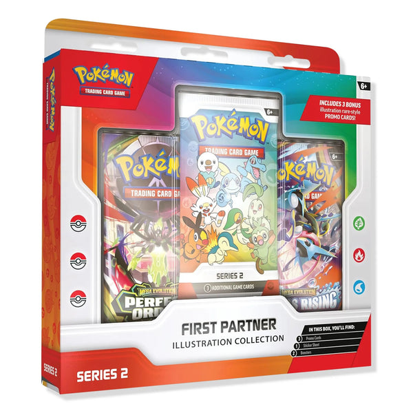 Mega Evolution - First Partner Illustration Collection Box SERIES 2