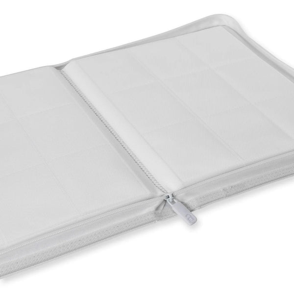 Vault X EXO-Tec Zip WHITE EDITION 9 Pocket Binder