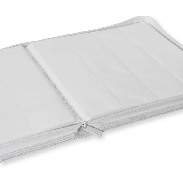 Vault X EXO-Tec Zip WHITE EDITION 12 Pocket Binder