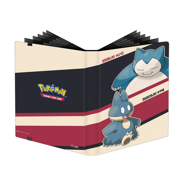 Snorlax and Munchlax 9-Pocket PRO Pokemon Binder